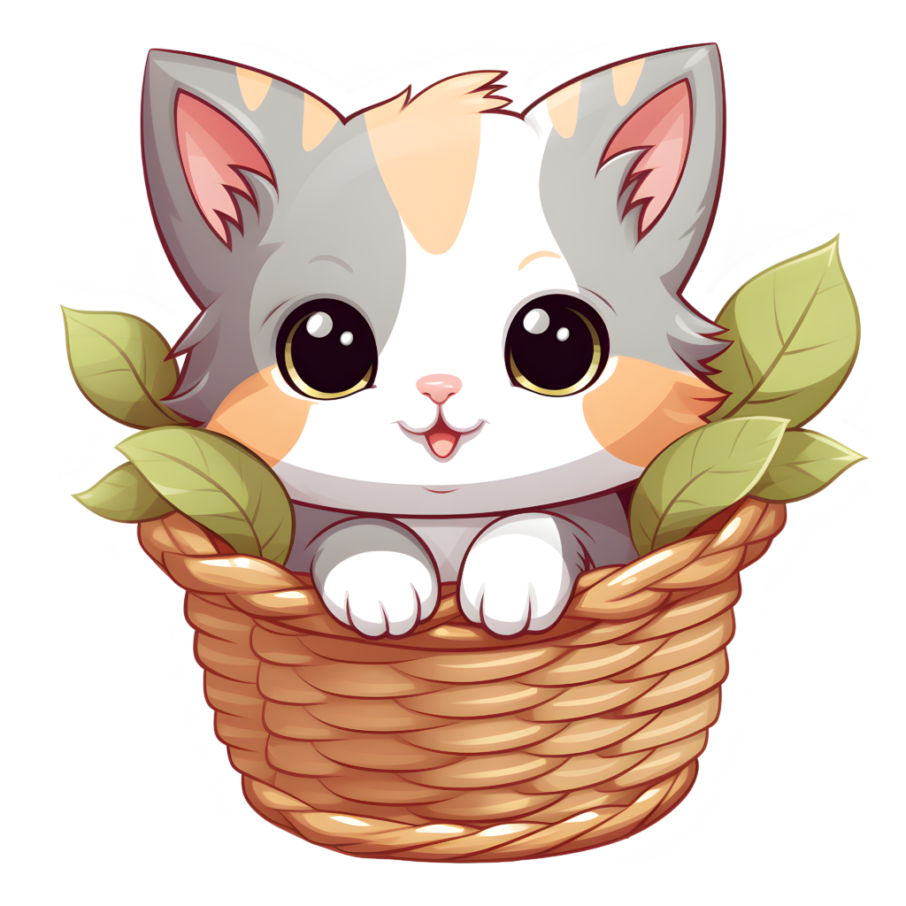 Stickers - Cute Cat Kawaii