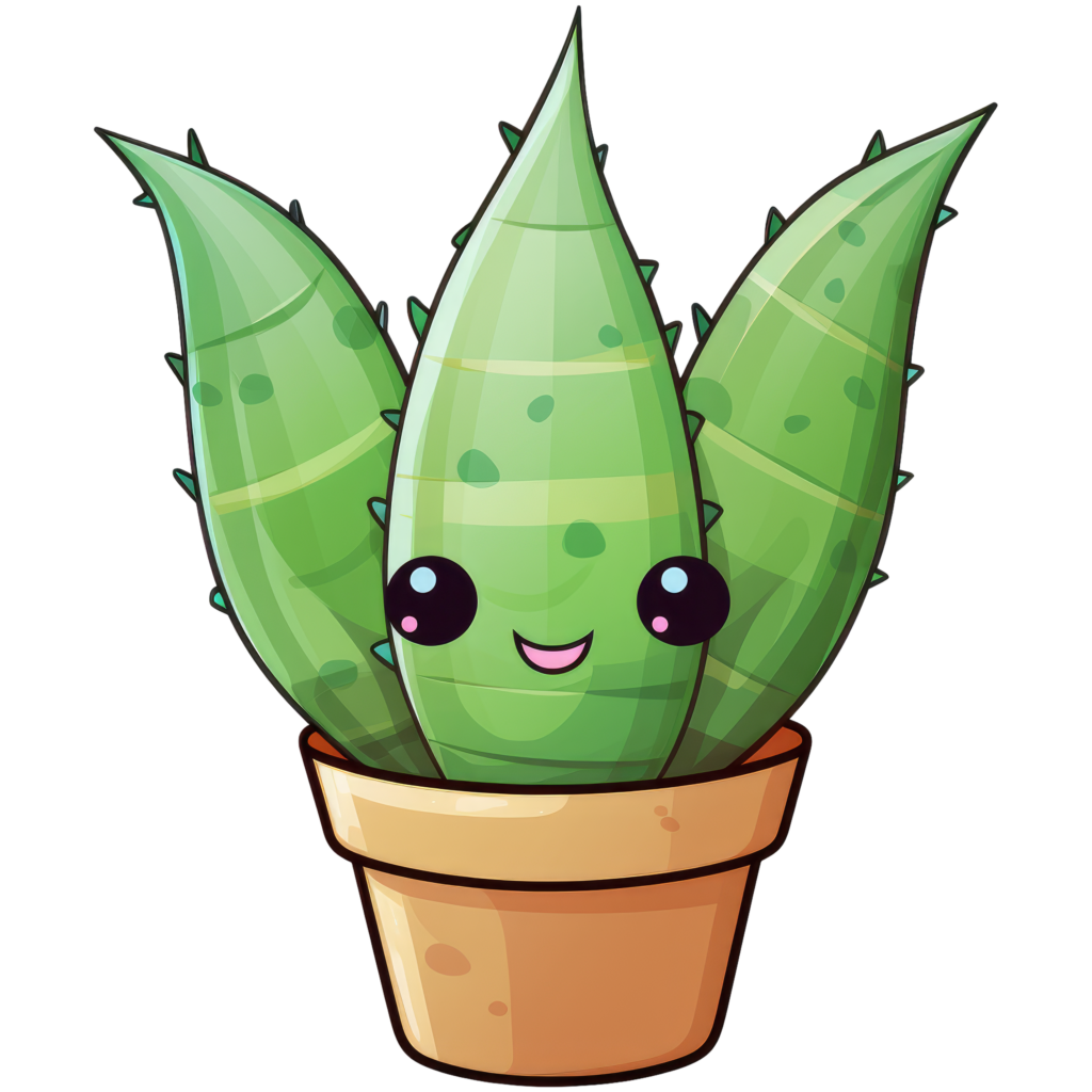 Stickers - Kawaii Potted Plant