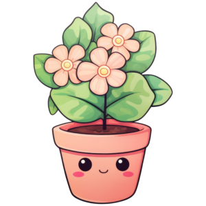 Stickers - Kawaii Potted Plant