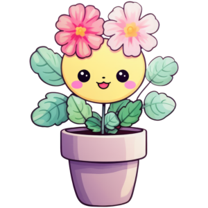 Stickers - Kawaii Potted Plant